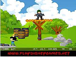 Johnny Bravo Military Adventure Game - Speel online bij - Y8.com