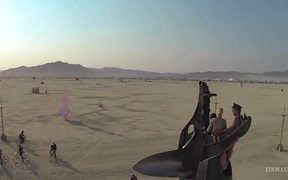 Drone's Eye View of Burning Man 2013