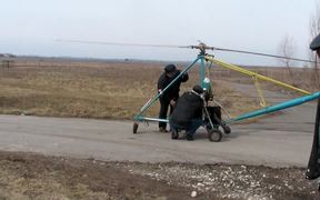 A Homemade Helicopter / Gyrocopter