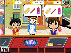 burger shop games y8