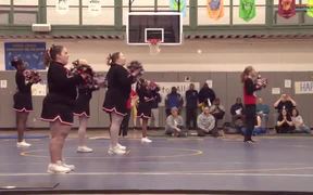 Wrestling And Cheerleading Competition