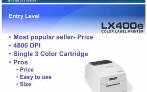 Presentation: LX-Series Label Printer 2010
