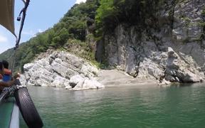 Views from the Oboke Gorge Sightseeing Boat Tour