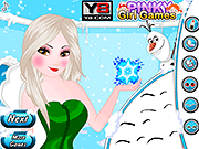 Princess Elsa Snow Spa Makeover