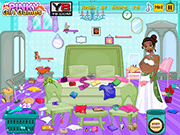 Pregnant Tiana Messy Room