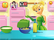 Tinkerbell cooking Fairy Cake