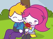 Tommy & Sophie Kiss - Anims - Y8.COM