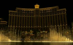 Water Fountain Show at the Bellagio In Las Vegas