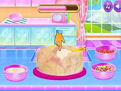 Fruity Ice Cream Cake Cooking Game Play Online At Y8 Com