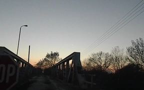 STILL LIFE 4 - with traffic sign, metal bridge - Fun - VIDEOTIME.COM