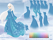 Snow Queen Dress Up